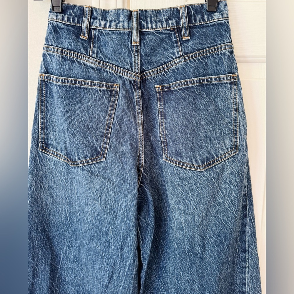 Free People Relaxed Denim Boyfriend Jeans - Picture 9 of 10
